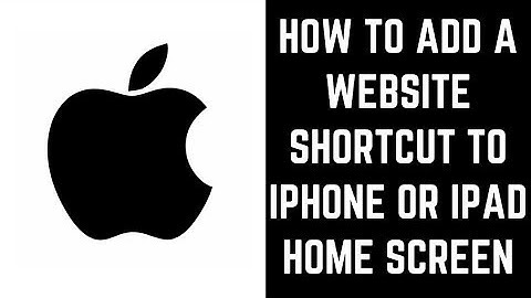 How to Add a Website Shortcut to iPhone or iPad Home Screen (2020)