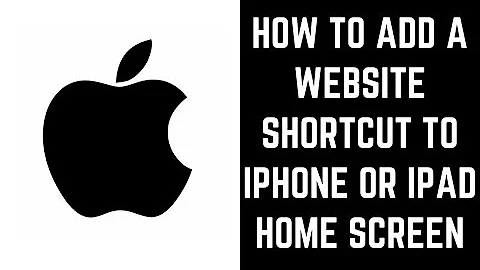 How to Add a Website Shortcut to iPhone or iPad Home Screen