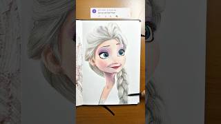 ❄️Elsa❄️ drawing ASMR #art #draw #drawing #elsa #frozen #frozen2 #asmr