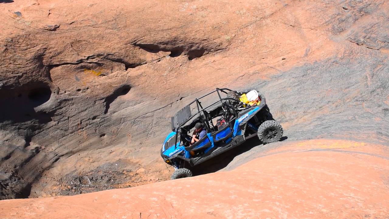 Polaris Side By Side >> Moab Off Road Polaris RZR 1000 Hell's Revenge Hot Tub and Escalator - YouTube Polaris Side By Side >> Moab Off Road Polaris RZR 1000 Hell's Revenge Hot Tub and Escalator - YouTube