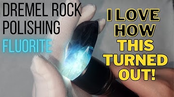 Dremel Rock Polishing | Fluorite