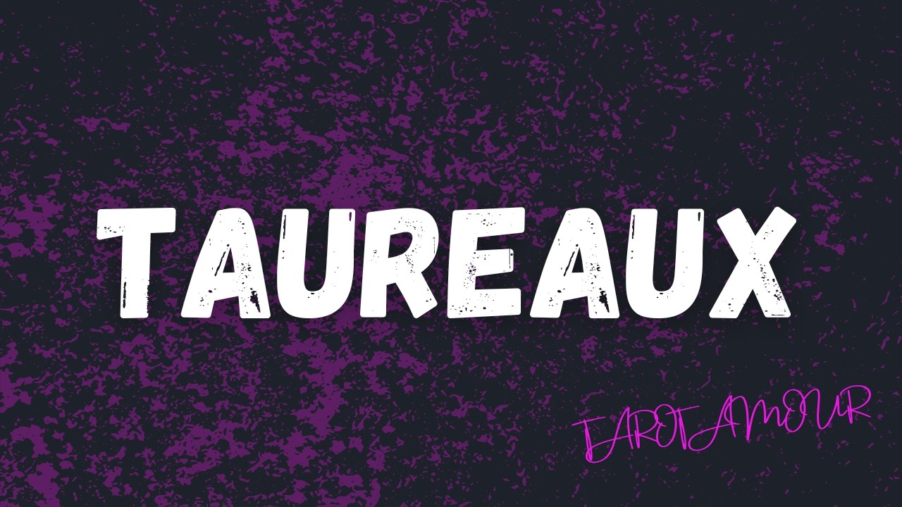 TAUREAUX❗️OUVREZ BIEN VOS YEUX CAR CE QUI VA VOUS ARRIVER VA CERTAINEMENT VOUS CHOQUER😱