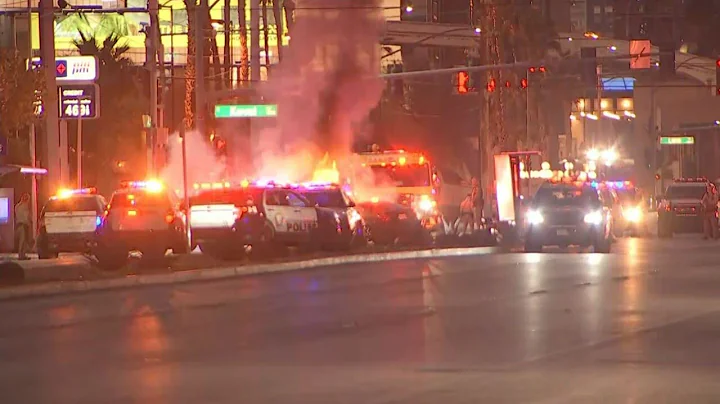 Suspect in custody following fiery standoff near L...