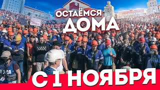 В Беларуси начинается забастовка / С 1.11.21