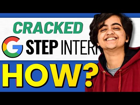 My Preparation Strategy for GOOGLE STEP INTERN | 2022