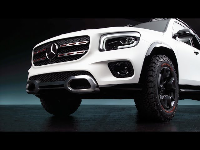 Concept GLB x247 - first 7 seats compact SUV Mercedes-Benz 