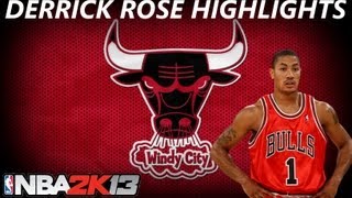 Nba 2k13 | derrick rose highlights