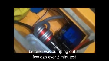 nqd jet drive mod part 3 testing the new stuffing tube.