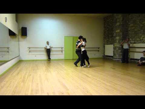 Sofia Saborido et Murat Yavuz: cours avancé de tango du 10 Octobre 2010 à Grenoble