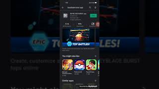 Beyblade burst app in the Play Store screenshot 5