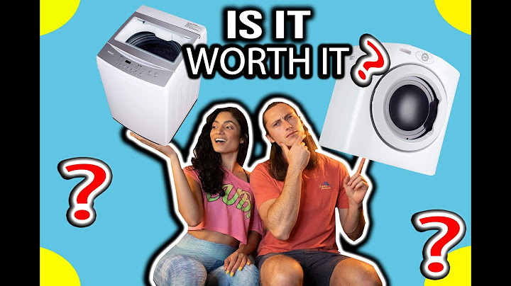 Portable washer and dryer for apartments without hookups reddit