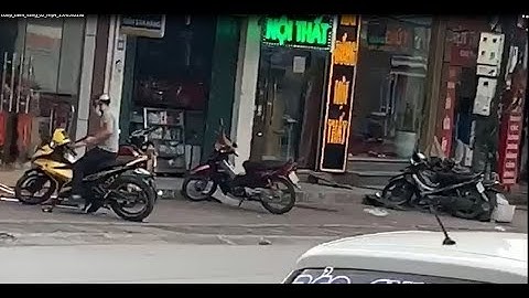 video nghi phạm nổ súng cướp tiệm vàng ở Quảng Ninh