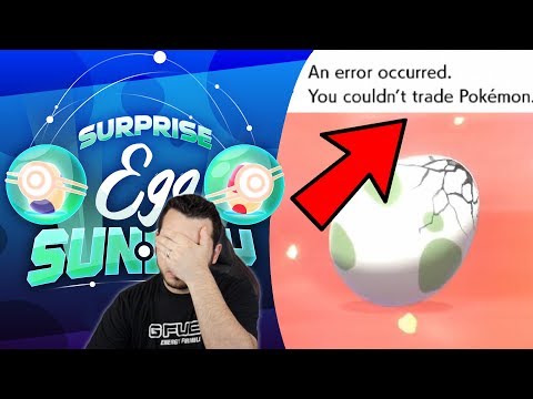 I Got BANNED From TRADING?! WHAT!?  Surprise Egg Sunday - Pokemon Sword and Shield