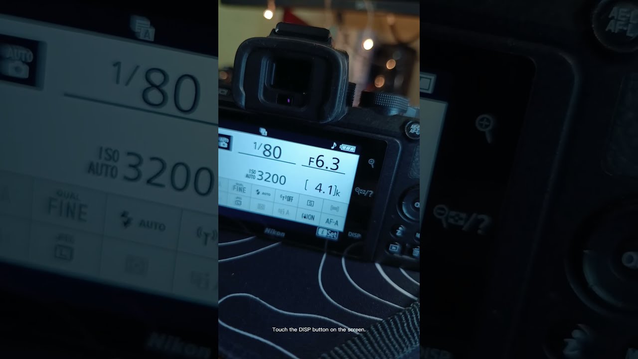 How To Activate The On Screen Display Nikon Z50