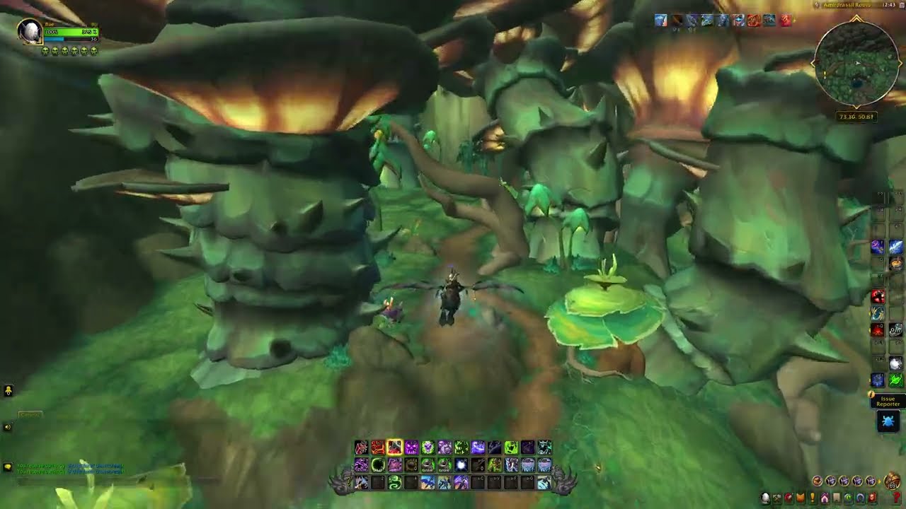 Lightbloom Afflicted Hide Location, WoW Midnight +3 Skinning Knowledge Treasure