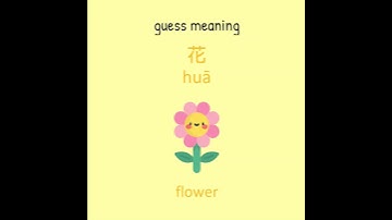 Learn Chinese Characters in 1/2 minute | Fun Chinese Game | Happy Learning | 2021.04.28