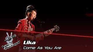 Lika quotCome As You Arequot Provas Cegas The Voice Portugal