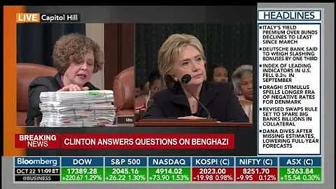 Rep. Susan Brooks Confronts HIllary Clinton with S...