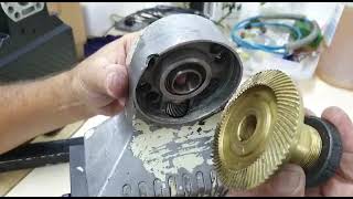 Regulagem da engrenagem de bronze no motor Align ou Aclass