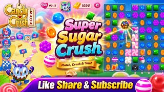 CANDY CRUSH SAGA😍💖match, crush & win🏆  #gaming #gameplay #onlinegaming #videogames #candycrushmaster screenshot 1