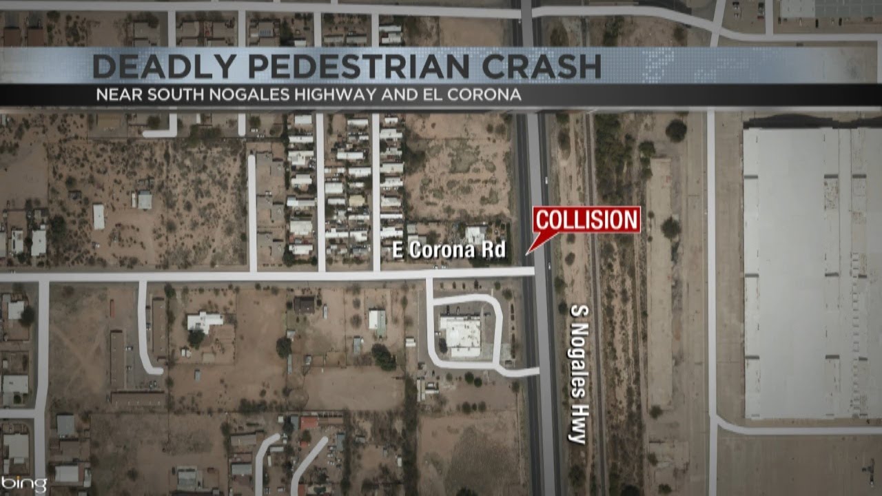 Man dies after being struck by vehicle on Tucson's south side - YouTube