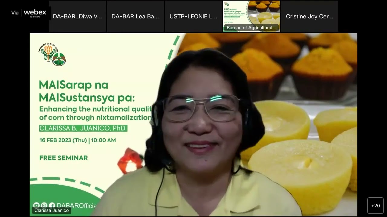 MAISarap na, MAISustansya pa  Enhancing the nutritional quality of corn through nixtamalization