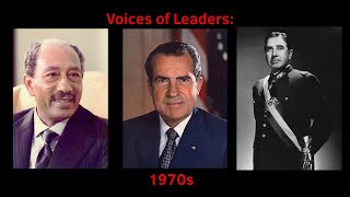 Voices of World Leaders: The 1970s