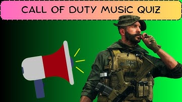Call Of Duty MENU MUSIC Quiz