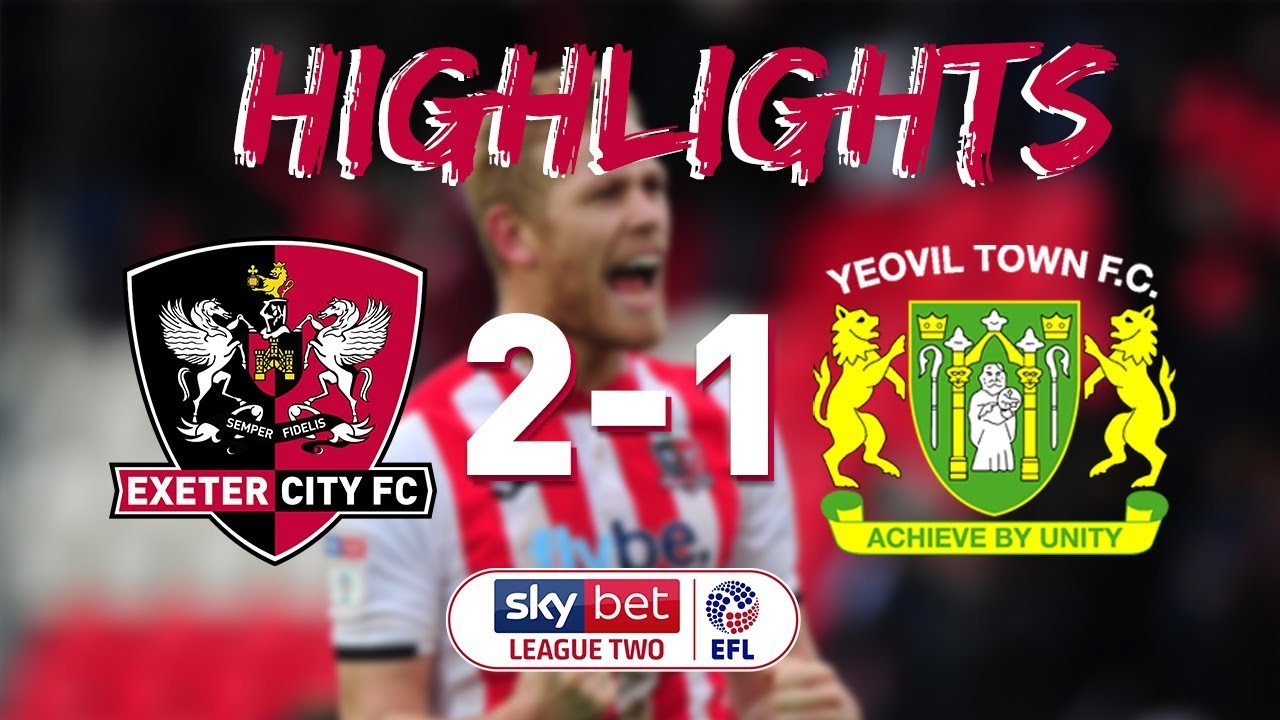 HIGHLIGHTS: Exeter City 2 Yeovil Town 1 (26/12/18) EFL Sky Bet League 2 football score