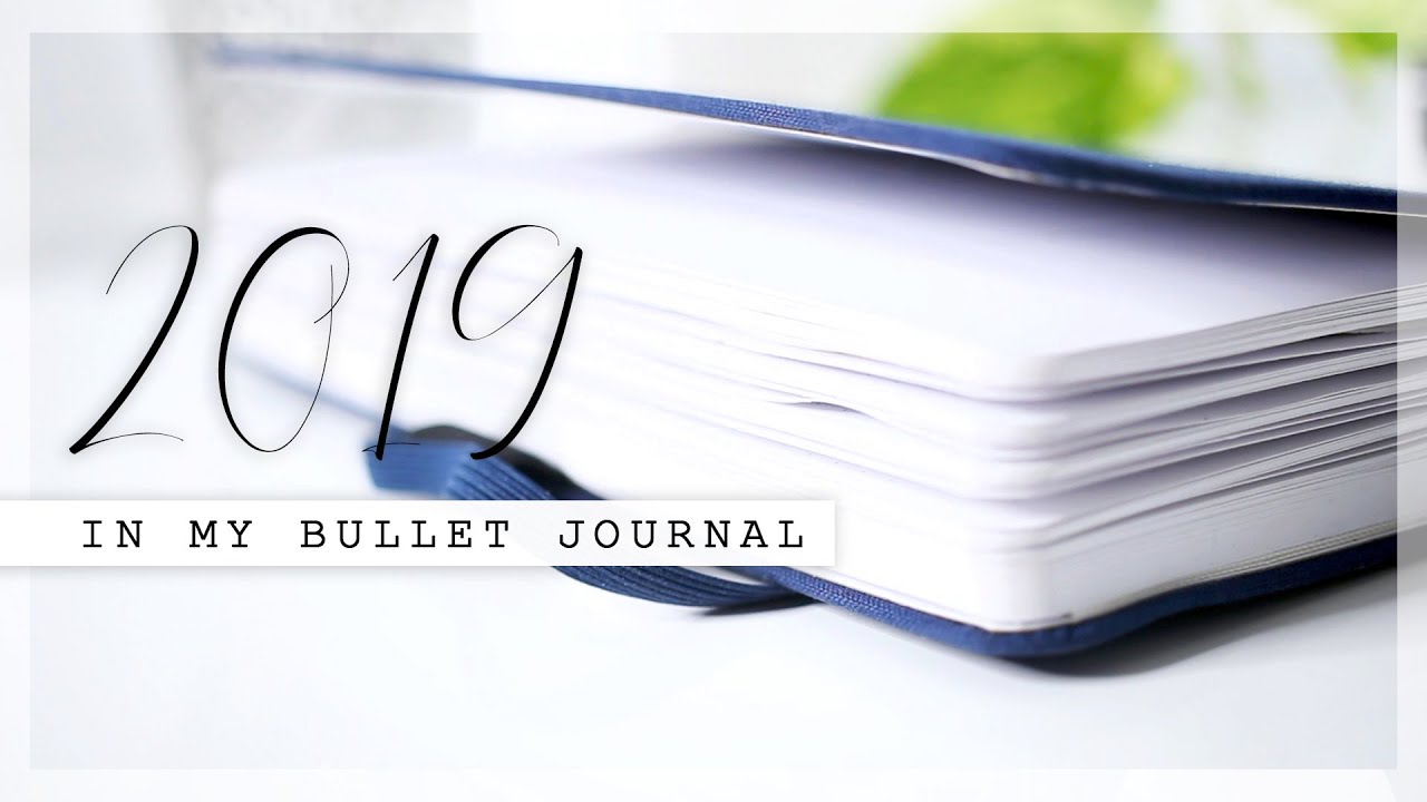 2019 Bullet Journal Flip Through