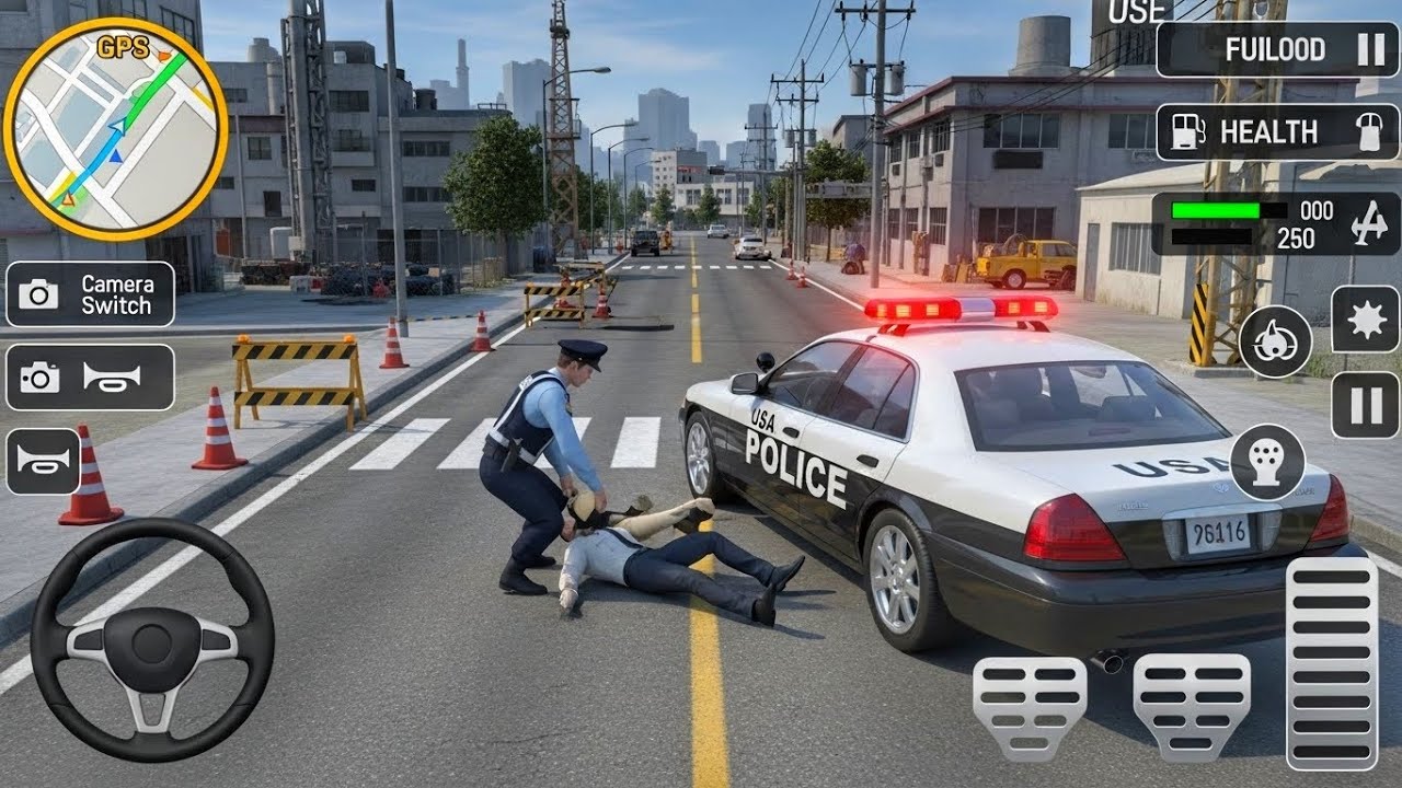 محاكي ألقياده سيارات شرطة العاب شرطة العاب سيارات العاب اندرويد Android Gameplay 