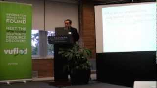 VuFind Summit 2012: VuFind as a Participatory Scientific Information Discovery, (....)