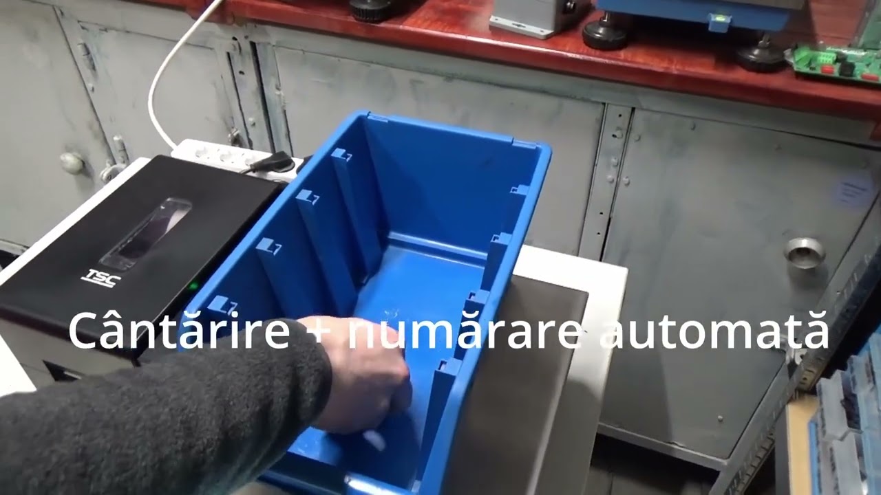 Cantar Numarator cu Scaner si Imprimanta