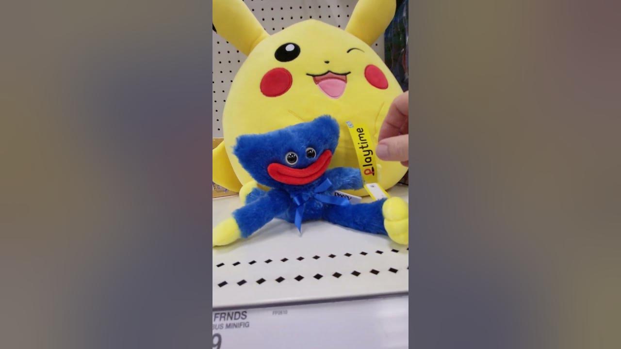 POPPY PLAYTIME PLUSH TOYS HUGGIE SMILE HUGGY WUGGY DOING A SPLIT LITTLE