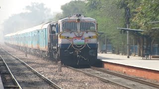 22985 / 22986 Inaugural Run of Rajasthan Humsafar Express with KJM WDP-4D (Udaipur Delhi Udaipur).