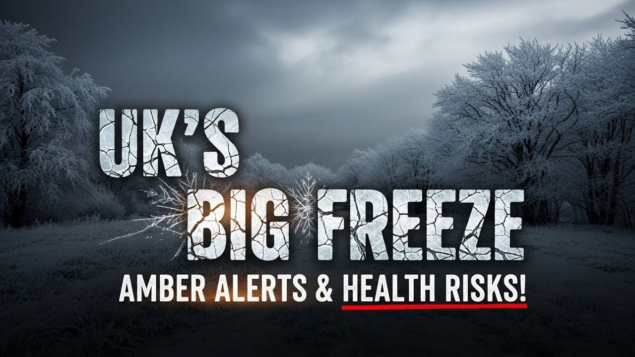 В Великобритании ожидаются сильные морозы: предупреждения Amber Alert и риски для здоровья!