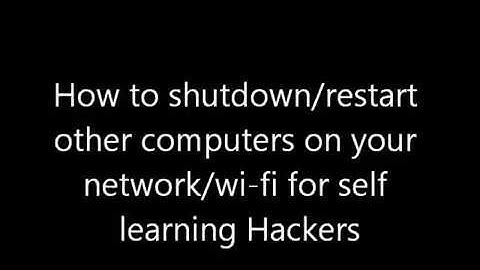 How to Perform Windows Server Remote Shutdown Tutorial