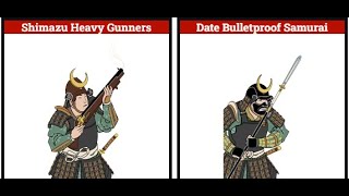 Total War: SHOGUN 2 1vs1: Shimazu Heavy Gunners vs Date Bulletproof Samurai screenshot 5