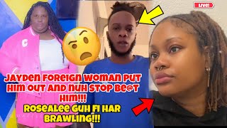 WOW!! ROSEALEE GUH FI JAYDEN YANKEE GIRLFRIEND AFTER SHE THROW HIM OUT WICKED!!!SHE SORRY AFTER ??