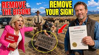 I Inherited A 7,600 Acre Bison Ranch — HOA Gave Me 30 Days To Remove The Entire Herd!