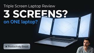 3 Screens on ONE Laptop? KOOFORWAY Triple Monitor Laptop Honest Review
