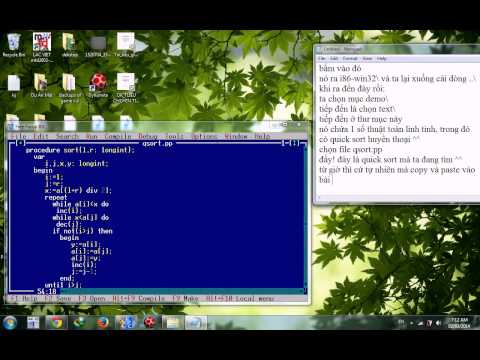 Video Quick Sort - Pascal - Cách Lấy Từ Free Pascal - youtube