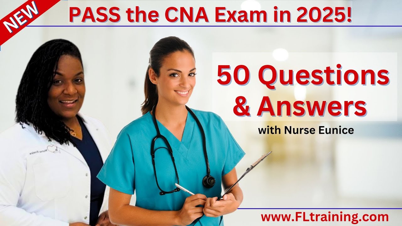 Sunday Night Live: 50 CNA Practice Test Questions with Nurse Eunice ...