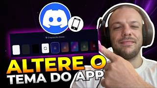 Como ALTERAR o TEMA do DISCORD no TELEFONE