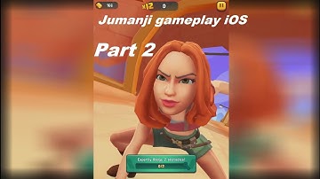 Jumanji Epic Run Gameplay Part 2 Unlock Ruby The Oasis map - iOs Ipad Gameplay