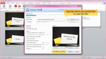 Creating Voiceover PowerPoint with iSpring