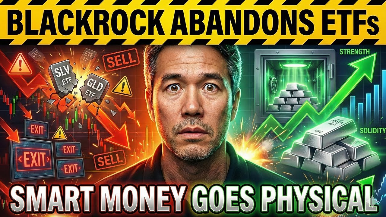 THE SMART MONEY BOLT: BlackRock Just Flipped – Why They're Dumping ETFs for PHYSICAL