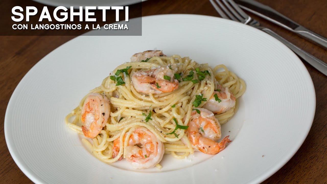 SPAGHETTI A LA CREMA COMIDA PERUANA RECETA DE ACOMER PE YouTube