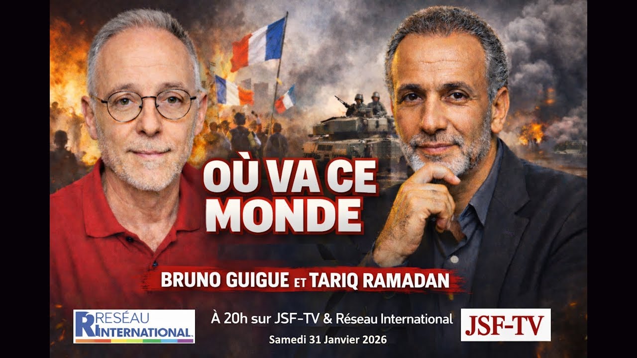 Où va ce monde. Avec Bruno Guigue & Tariq Ramadan.