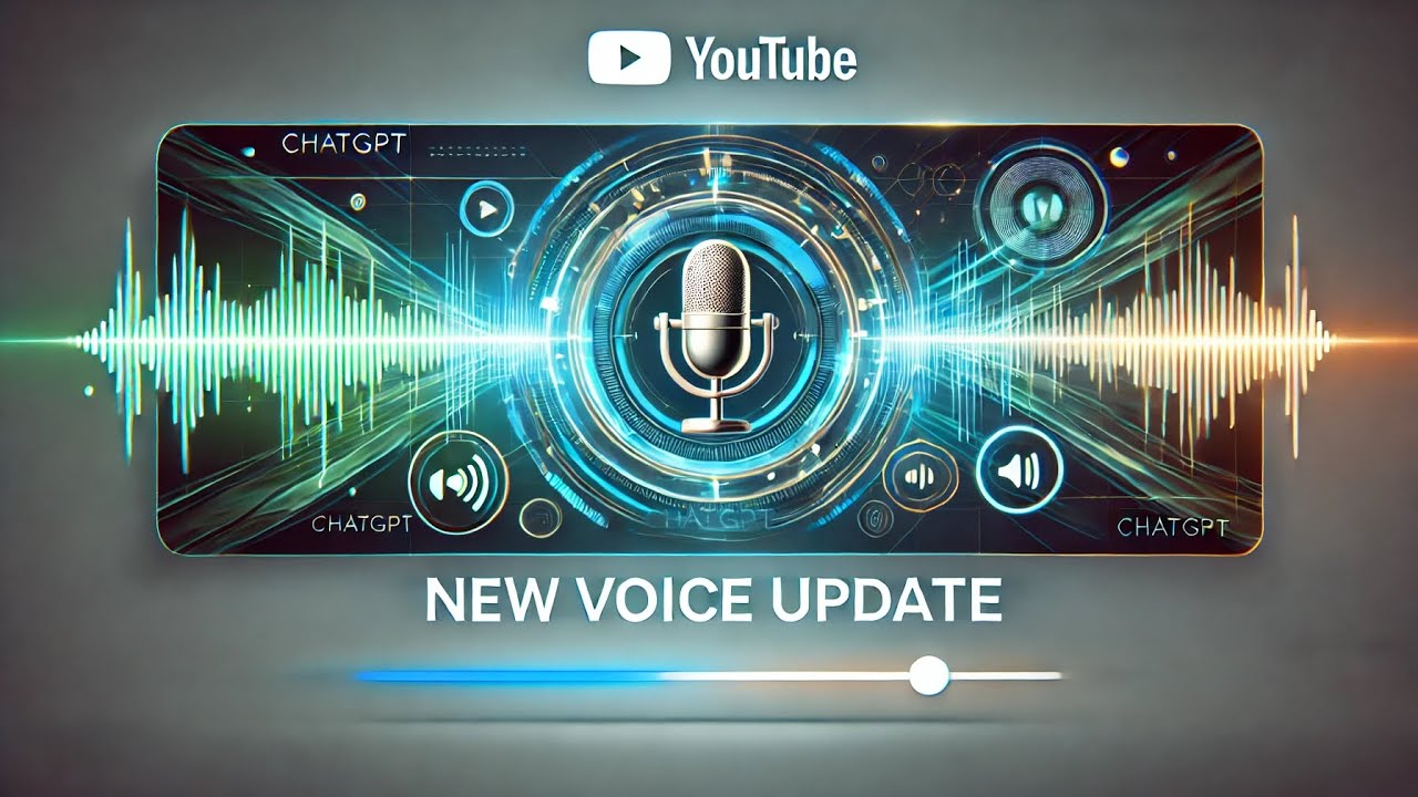 New ChatGPT Voice Update: Revolutionizing AI & The Game Industry! - YouTube